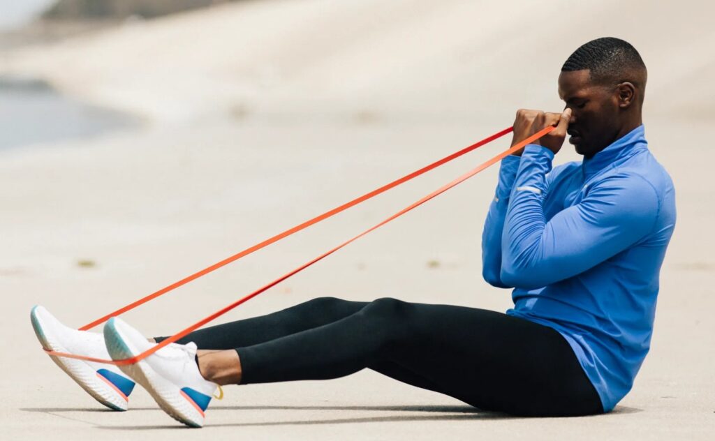 Resistance Bands vary in their challenge giving you a way of tracking your strength over time