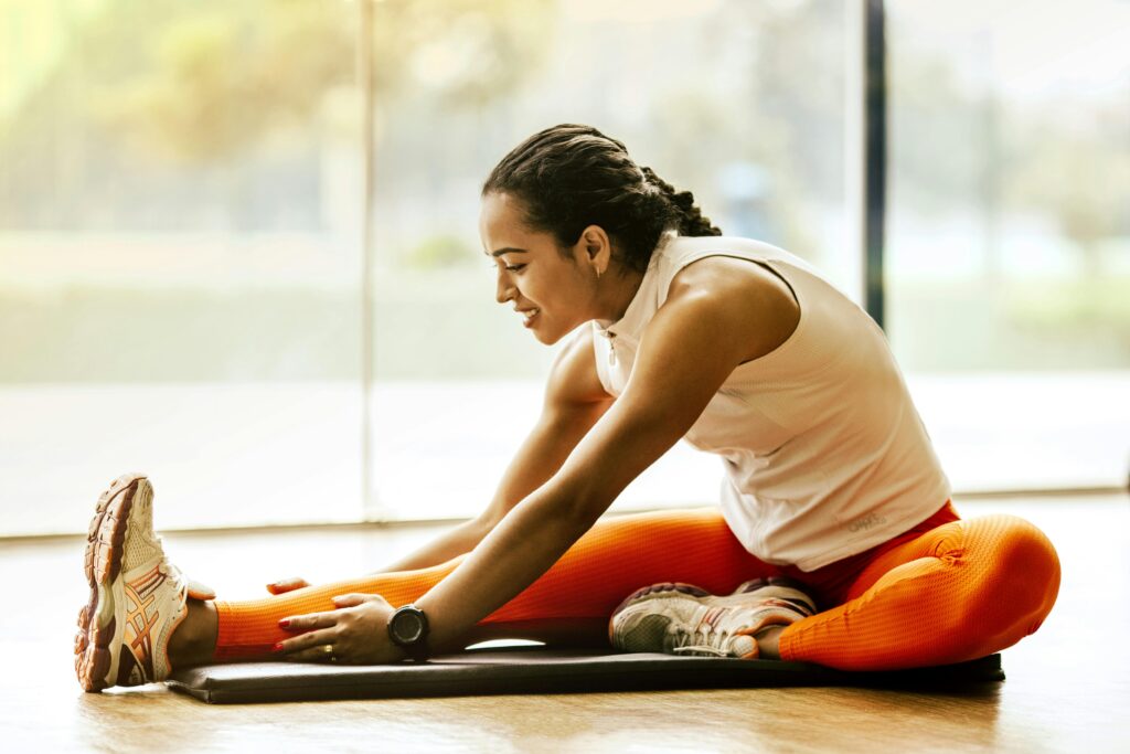 Track your flexibility progress by recording regular stretching exercises