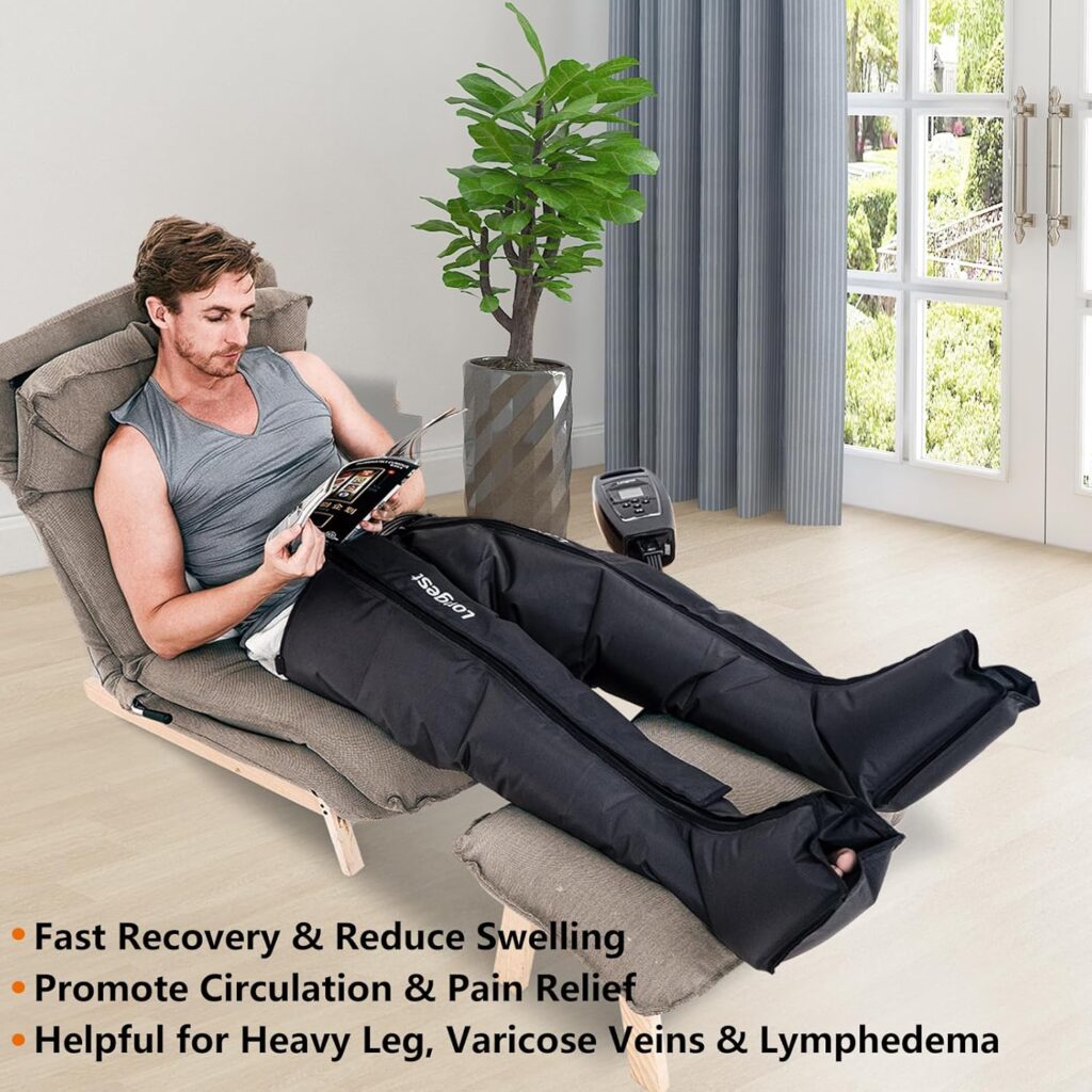 The LONGEST Lymphedema Pump In Action Speeding Up Recovery And Muscle Fatigue